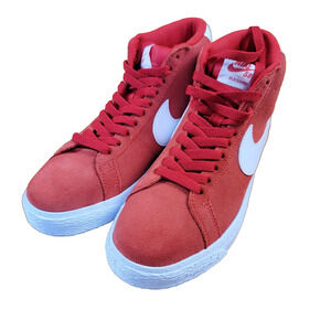 Nike Zoom Blazer Mid SB 'University Red' Sz 4 864349-602 New with Defects